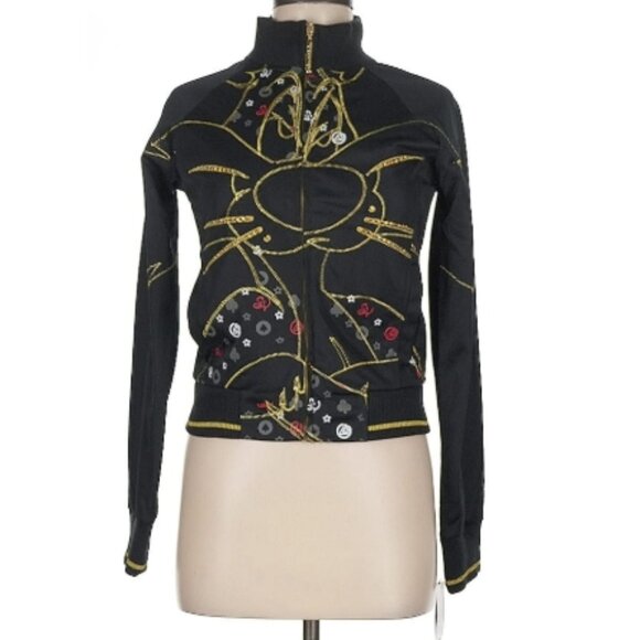 NWT Lot29 Size M Sylvester J. Pussycat Sr. print black Jacket - RARE Jacket - Picture 1 of 7